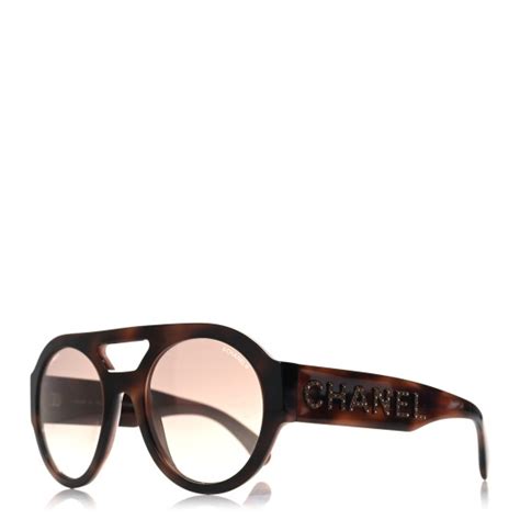 chanel 5419b|CHANEL Resin Crystal Polarized Sunglasses 5419.